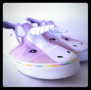 Magical unicorn vans shoes